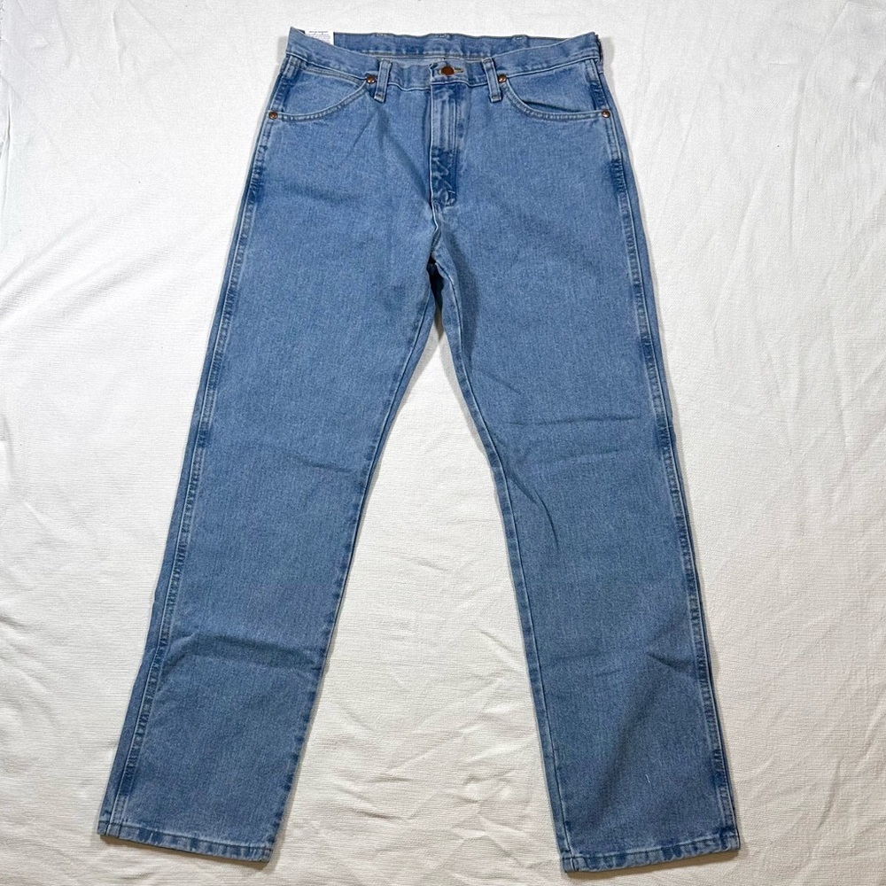 Wrangler Original Fit NWT Cowboy Cut Bootcut Jeans 32 x 32 100% Cotton